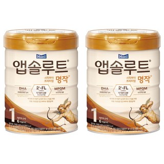 앱솔루트 명작 2FL 분유 1단계로 황금변 만들기