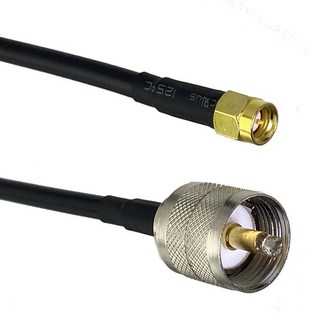 수 플러그 및 암 잭 스트레이트 커넥터 RF 점퍼 피그테일 케이블 RG316 RG58 UHF PL259 SO239 to SMA 6 인치 20m, RG58 PL259 to SMA M_6inch (15C, 72) RG58 PL259 to SMA M - 12in