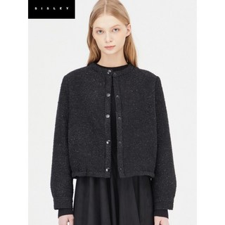 시슬리 트위드 점퍼형 자켓 SAJKA4511