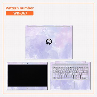 호환 DIY 하늘 커버 노트북 키보드 스티커 스킨 HP X360/14S dk/ 14s dq/15 da/15 bs용 장식 데칼, [09] HP 440 G6, [05] WK367, 1개
