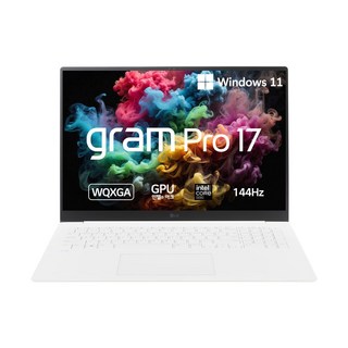 LG전자 2024 그램 Pro 17 코어Ultra5, 에센스화이트, 17Z90SP-GA5HK, 1TB, 16GB, WIN11 Home