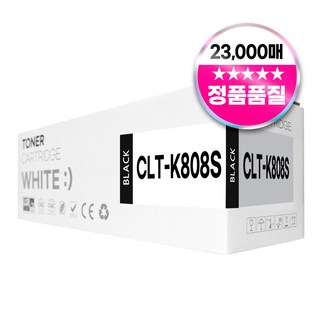 CLT-K808S 재생 호환 토너, 1개, 검정