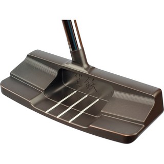 일본 골프채 포지드 밀드 퍼터 히로타 골프 나마테츠 FORGED DEEP MILLED PUTTER Center shaft IBUSHI Finish, 3도, S