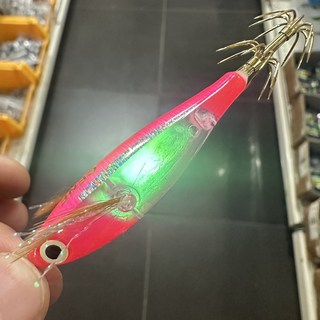 카포스 더 세네 조타 프리즘 24 NEW 쎄네 쭈꾸미 갑오징어 에기, 5개, 5.8g, 핑크