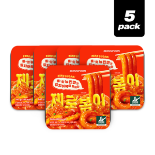제로볶이 무설탕 뉴진면 떡볶이 이미지