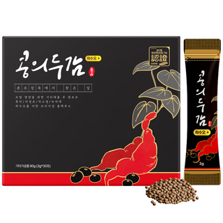 콩의두감 하수오 플러스 서리태환 흰머리 영양제 적하수오환 30p, 1개, 90g