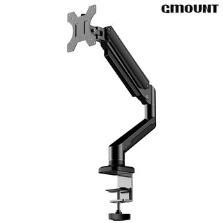 GMOUNT 싱글 모니터 거치대 모니터암 스탠드 AG-01, 1개