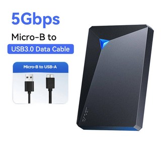 Eaget 휴대용 외장형 하드 드라이브 5Gbps SATA HDD 1TB 4TB 5TB LED 하드 디스크 USB3.0 외장형 HD SamSung PC Mac과 호환 가능, 320GB, G20 HDD