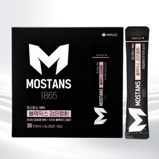 모스탄스 블랙믹스 국내산 서리태환 검은콩환 검정콩환 블랙 푸드 환 1개월분, 30개입 X 1박스, 1개, 90g 대표 이미지 - 모스탄 대사 추천