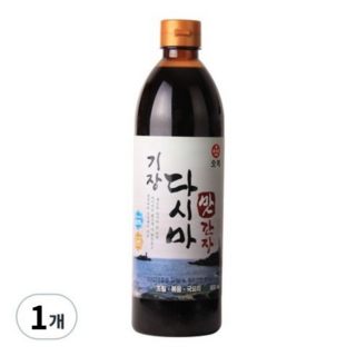 오복식품 기장 다시마 맛간장, 1개, 900ml