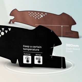 K7 논슬립 프리미엄 대쉬보드커버 [호환], 블랙, K7 (09~12년/센터스피커 유)