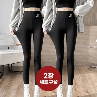 데일로엔 여성 힙업 노와이존 레깅스 2P