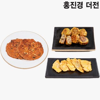 [홍진경 더전] 3종 세트(동그랑땡1+동태전1+김치전1) 1세트 840g 상품 이미지
