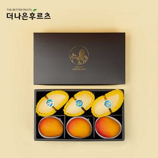 백화점 식품관 직수입 태국망고 3입+애플망고 3입 선물세트 2.3kg 내외, 태국망고 3입 + 애플망고 3입, 1개