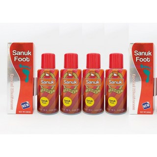 태국 사눅풋 Sanuk Foot 100ml 4개 1개입