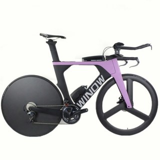 WINOWSPORTS 완전한 TT 22S 700C 시간 시험 철인 3종 경기 자전거, 52cm, 협력사, R8020, 1개
