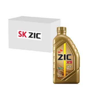 SK엔무브 지크 X9 FS 5W30 (100% 합성유 디젤용 1L x 12개), 1개