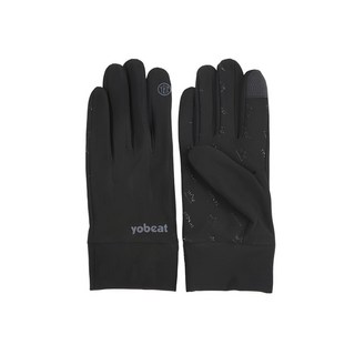 NINE INNER GLOVES BLACK, S, 1개