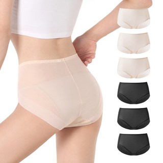에브리핏 여성 팬티 노라인 통기성 데일리 맥시 햄팬티 6P세트