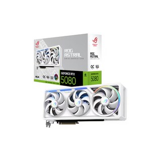 ASUS ROG Astral 지포스 RTX 5080 WHITE OC D7 16GB 인텍앤컴퍼니, 단품