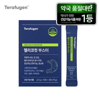 테라퓨젠 헬리코컷 부스터, 30정, 1박스