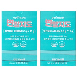 옵티헬스 변할지도 차전자피 식이섬유, 165g, 2박스