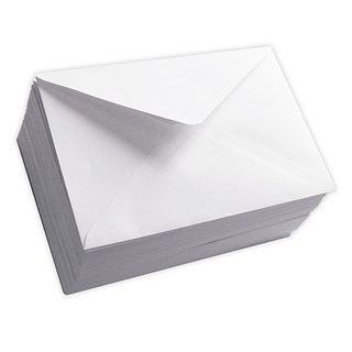 문구마을 청첩장봉투 카드봉투 중 180 x 120mm 화이트 상품 이미지