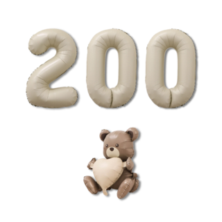 베르트폴 200일 파티 기념일 대형 풍선세트