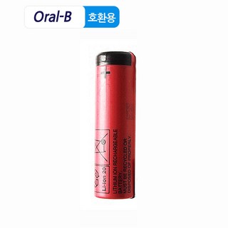 오랄비 iO 전동칫솔 iO9 iO8 iO7 전용 배터리 건전지, 1개, 레드