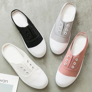 뮬 스니커즈 슬리퍼 여성단화 운동화 여자슬립온