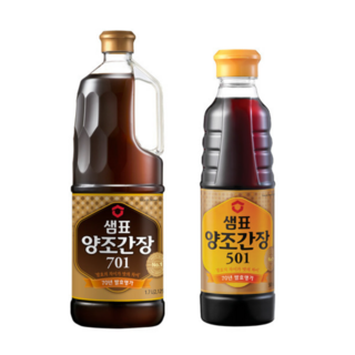 양조간장 701 1.7L+501 500ml, 2.2L, 1세트
