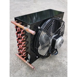 농막 라디에이터 물콘 팬 코일 4X6 모터 비닐하우스 증발 산업용, 1. 4X6/75W