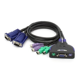 [ATEN] 에이텐 CS62S [KVM스위치/2:1/PS2/케이블일체형], 단일 모델명/품번, 1