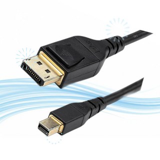 StarTech dp hdmi Mini DisplayPort to 1.4 케이블 1m 8K 60Hz HDR DP14MDPMM1MB IO