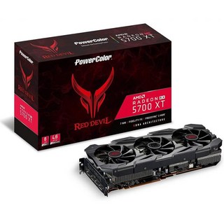 파워컬러 레드데빌 AMD 라데온 RX 5700 XT 8GB AXRX 8GBD6 3DHE/OC, Graphics Card