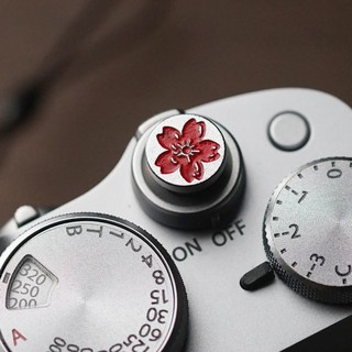 사쿠라 카메라 핫슈 커버 보호대 캡 소프트 릴리스 Sony A7C2 Fujifilm X100V Canon Nikon ZF, 03 shutter button