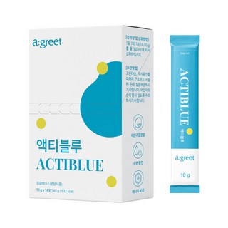 액티블루 수분충천 이온음료분말 에너지음료 레몬맛 14스틱 1BOX, 1박스, 140g