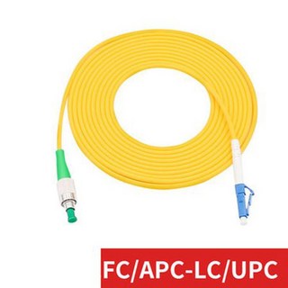 광섬유 패치 코드 9/125 652D 심플렉스 SC/APC FC/APC LC/APC-UPC LC FC SC 피그테일 FTTH CATV 케이블 1m-40m, APC FC UPC LC, 1개