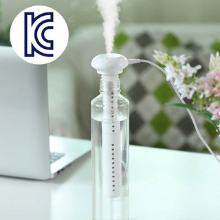 버나비 KC인증 생수병 가습기 사무실 USB, 퓨어화이트