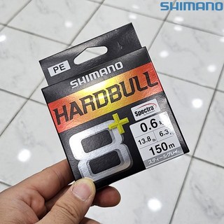 시마노 하드불 8+ 플러스 8합사 PE라인 원줄 150m, 1개, 프레쉬그린(150m)