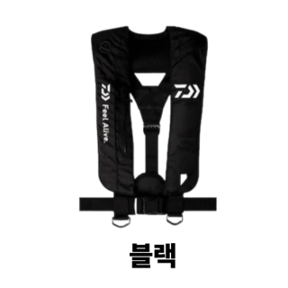 다이와 25 자동팽창식 구명조끼 선상 구명조끼 DF-9105, 다이와 25 자동팽창식 구명조끼 DF-9105 블랙