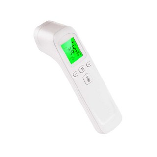 바람길 비접촉식 온도계 디지털 체온계, 화이트, 1개