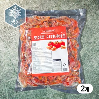 마리네이드 세미 드라이 토마토 1kg 2개 묶음