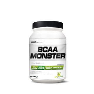 BUP BCAA몬스터 사과맛 류신 아미노산 헬스보충제 BCAA, 500g, 1개