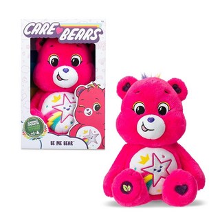 Basic Fun Care Bears Be Me Bear 35cm Soft and Sustainable Plush Toy with Unique Belly Badge Inspir, Basic Fun Care Bears Be Me Bea