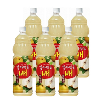 해태음료 갈아만든 배, 1.5L, 6개