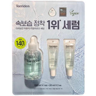 토리든 다이브인 저분자 히알루론산 세럼 100ml + 20mlx2개 코스트코, 140ml, 1개