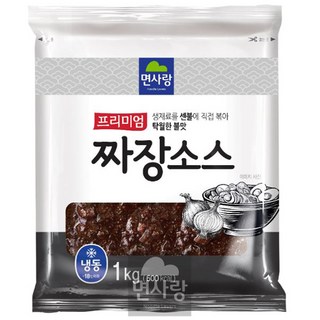 면사랑 냉동 프리미엄 짜장소스 1kg, 1개