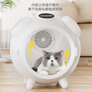 강아지건조기 반려동물 드라이룸 털말리기 드라이기 애견 고양이 펫, 1개, 화이트, A_화이트 기본 모델