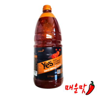 [농협 하나로마트] 동원 예스 양념치킨 소스(매운맛), 2.1kg, 1개